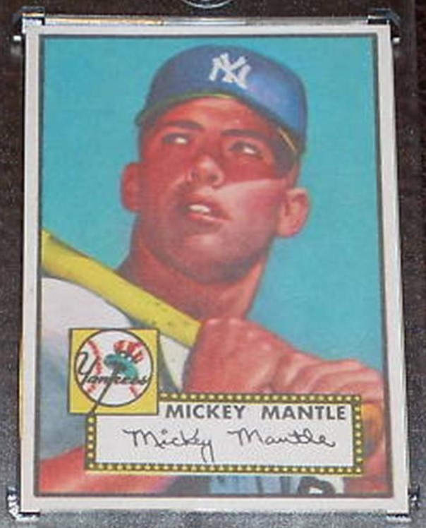 Condition matters — unless it's a 1952 Mickey Mantle - Sports